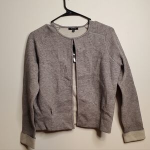 Permise Viscose Heather Gray Sweater Size XS